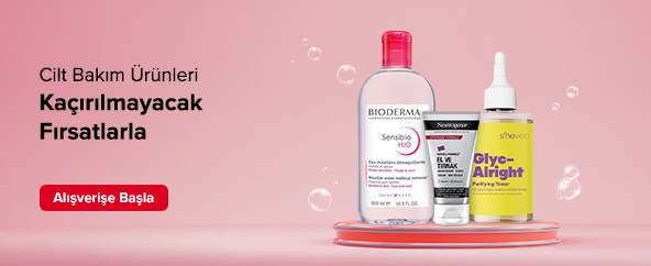 Cilt Bakım Ürünlerinde Süper Fırsatlar