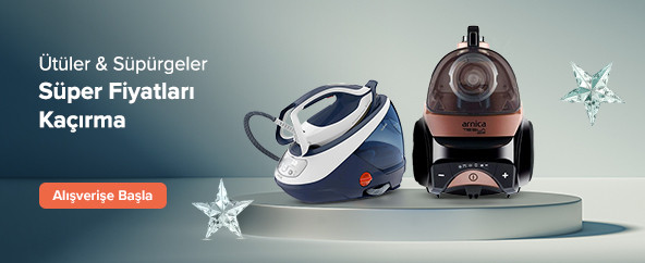 Ütü ve Elektrikli Süpürgelerde Fırsatlar