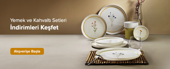 Yemek ve Kahvaltı Takımları