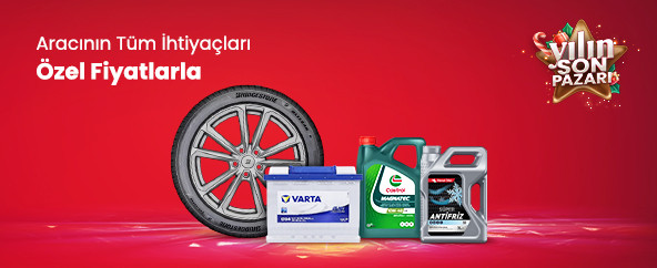 Aracınıza Özel Tüm İhtiyaçlar İndirimli Fiyatlarla