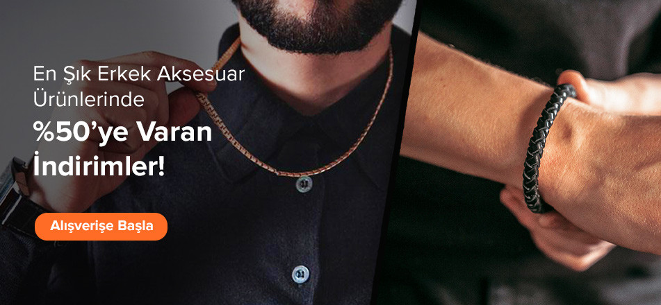 Erkek aksesuar (gümüş)