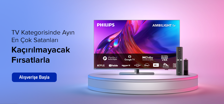 Ayın En Çok Satan tv kategorisinde kaçırılmayacak fırsatlar