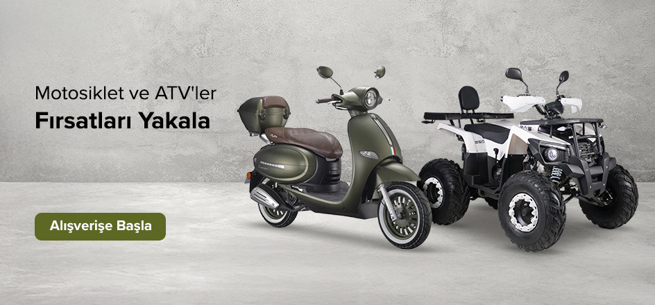 Motosiklet ve ATV'ler Fırsatları Yakala