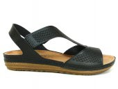 Carlaverde 140730 Siyah Anatomik Comfort Bayan Sandalet - 2