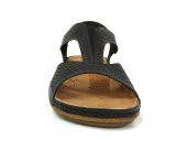 Carlaverde 140730 Siyah Anatomik Comfort Bayan Sandalet - 4