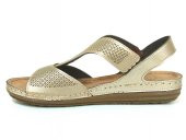 Carlaverde 140730 Altın Anatomik Comfort Bayan Sandalet - 3