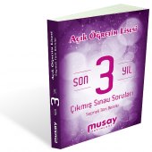 Açık Öğretim Lisesi Son 3 Yılın Seçmeli Dersler Çıkmış Sınav Soruları - 1
