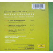 CHRISTINE SCHAFER - BACH HOCHZEITSKANTATEN (WEDDING CANTATAS) (CANTATES MARIAGE) (CD) (1999) - 2