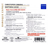 GIBBONS LOCKE - CUPID AND DEATH THE CONSORT OF MUSICKE (CD) (1995) - 2