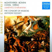 MONTEVERDI - BONINI - COSTA - VERSO - LAMENTO DARIANNA (CD) (1995) - 1