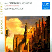 SWEELINCK JAN PIETERSZOON - ORGAN WORKS GUSTAV LEONHARDT (CD) (1995) - 1
