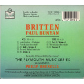 BRITTEN - PAUL BUNYAN SOLOIST CHORUS & ORCHESTRA OF THE PLYMOUTH MUSIC SERIES (2 CD) (1988) - 2