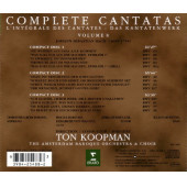 TON KOOPMAN - BACH COMPLETE CANTANAS VOLUME 8 (3 CD) (1999) - 2