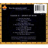 VISION II - SPIRIT OF RUMI (CD) (1997) - 2