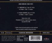 SIBELIUS - SYMPHONY NO.2 VIOLIN CONCERTO DYLANA JENSON, EUGENE ORMANDY PHILADELPHIA ORCHESTRA (CD)( 1994) - 2