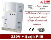 3MK-CO220 Karbonmonoksit dedektörü 220V + şarjli pilli - 1