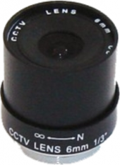 3MK-FL4 4mm Sabit İris CCTV Lens - 1
