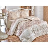 Özdilek Sonıa Tek Kişilik Nevresim Takımı Krem - 1