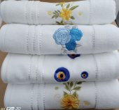 Özdilek Ceylin 50*90 cm 12 Adet Nakışlı Havlu - 2