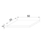 TEKLİ DUVAR RAF 50X25 - 4