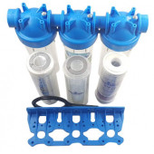 Atlas 10'' Housing 3'Lü Kuyu Suyu Filtre Bina Girişi Daire Girişi - 2