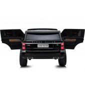 Lisanslı Range Rover 24volt Akülü Araba Tablet Ekranlı Çift Akülü Çift Kişilik 4x4 (4 Motorlu) Metalik Siyah - 2