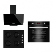 Ferre Black Elegant 3'lü Ankastre Set - 1