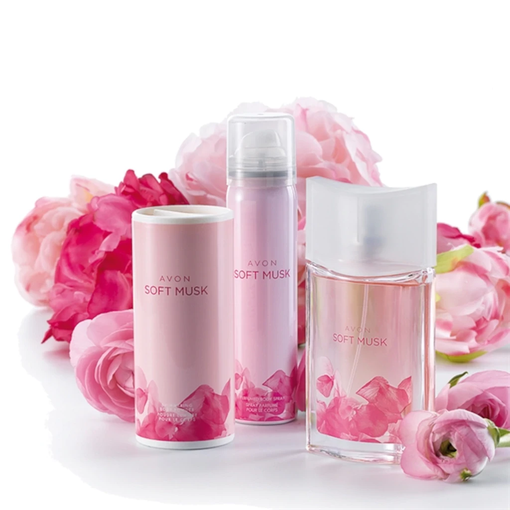 AVON SOFT MUSK BAYAN PARFÜM SETİ - 1