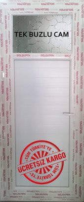 75X180 PVC WC BANYO KAPISI-CAMLI - 1