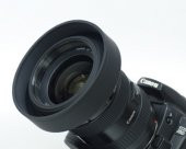 55mm ÜÇ KADEMELİ KAUÇUK LENS HOOD (Parasoley) - 3