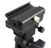 Flash Shoe Umbrella Holder Swivel Light Stand - 5