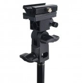 Flash Shoe Umbrella Holder Swivel Light Stand - 7