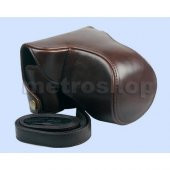 Panasonic Lumix DMC-GF2 İÇİN TAŞIMA ÇANTASI KAHVERENGİ - 1