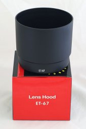 Canon EF 100mm MACRO LENS İÇİN ET-67 PARASOLEY - 3