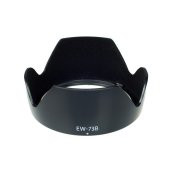 CANON EF-S 17-85mm, EF-S 18-135mm İÇİN EW-73B LENS HOOD PARASOLEY - 2