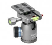 JUSINO BT-02 Profesyonel Tripod Kafası Aluminyum Gümüş Renk - 3
