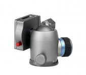 JUSINO BT-02 Profesyonel Tripod Kafası Aluminyum Gümüş Renk - 5