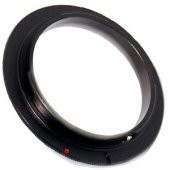 SONY ALPHA A MOUNT VE MİNOLTA İÇİN 55MM TERS OBJEKTİF ADAPTÖRÜ - 3
