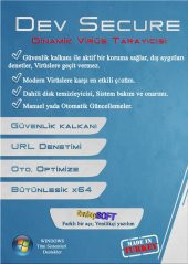 Dev Secure - 10PC, 2YIL - Masaüstü Yerli Antivirüs - 4