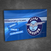 ADANADEMİRSPOR TARAFTAR TABLO 50*70 - 1