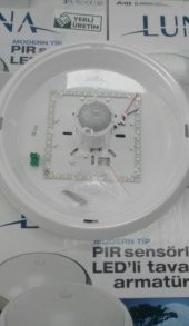 LUNA SENSÖRLÜ LED'Lİ TAVAN ARMATÜRÜ - BEYAZ IŞIK - 5