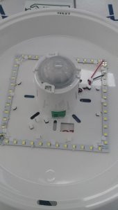 LUNA SENSÖRLÜ LED'Lİ TAVAN ARMATÜRÜ - BEYAZ IŞIK - 6