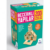 200 Parça Becerikli Yapılar (Ahşap Yapı Blokları) - 1