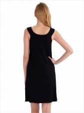 AYYILDIZ 59431 GENİŞ ASKILI PENYE ELBİSE - 2