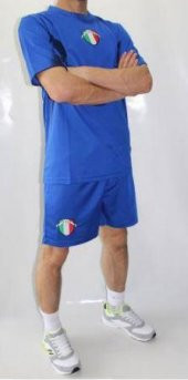 İtalya Futbol Forma Takım Şort Forma - 1
