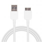 Tiger Samsung Note 3 / S5 (USB 3.0) Şarj ve Data Kablosu Beyaz - 1