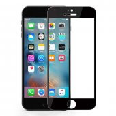 Bufalo iPhone 6 Plus Metal Kenarlı Cam Ekran Koruyucu Siyah - 1
