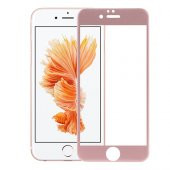 Bufalo iPhone 6-6s Kavisli 4D Cam Ekran Koruyucu Rose Gold - 1