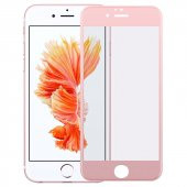 Bufalo iPhone 6-6s Kavisli 4D Cam Ekran Koruyucu Rose Gold - 2
