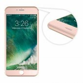 Bufalo iPhone 6-6s Kavisli 4D Cam Ekran Koruyucu Rose Gold - 3